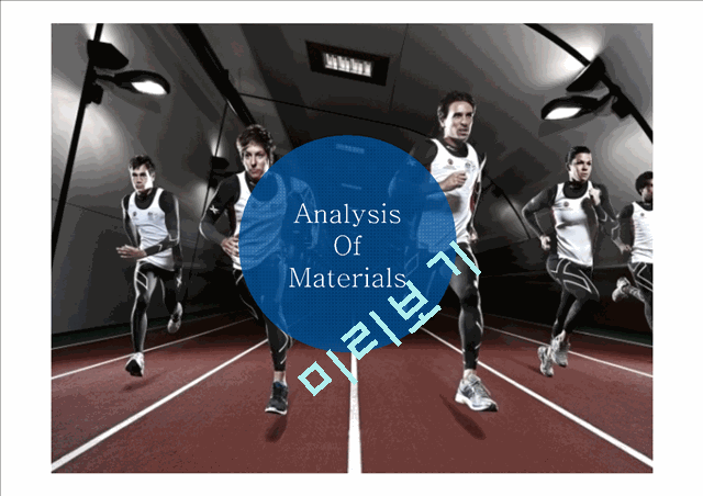 Analysis of Sports Apparel   (4 )